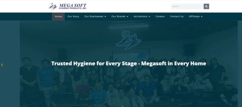 7.Megasoft Hygienic Products, Inc(Philippines)