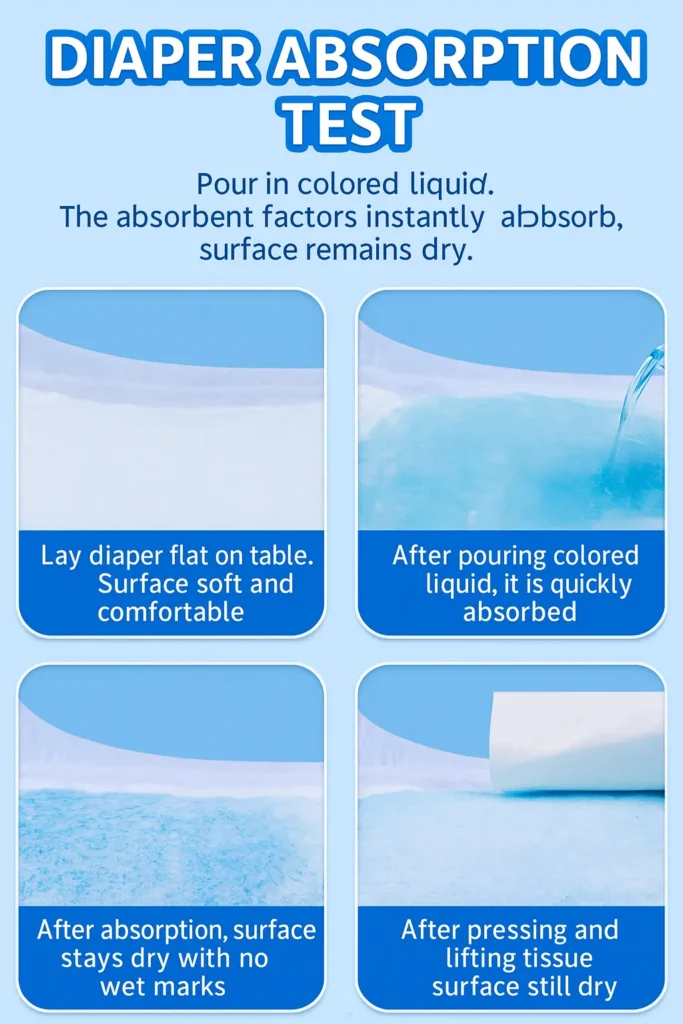 Product detail graphic related to men’s pull-up incontinence underwear.